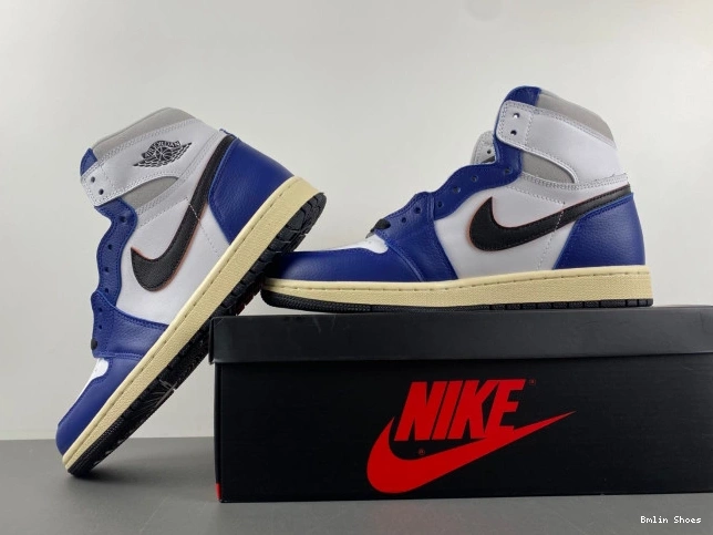 Bmlin High Jordan Air Royal Deep Blue Air Rare OG 1 DZ5485-100 0718